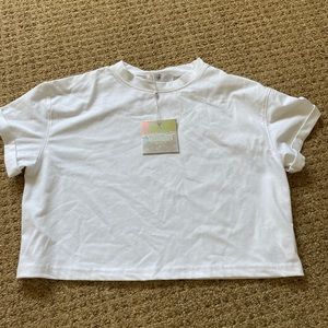 Misguided white tee